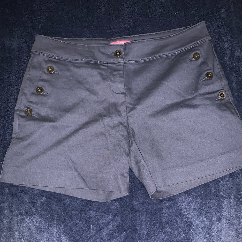 BLUE ISAAC MIZRAHI SHORTS